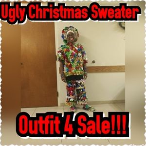 (1st Place Winner) Ugly Christmas Sweater Outfit